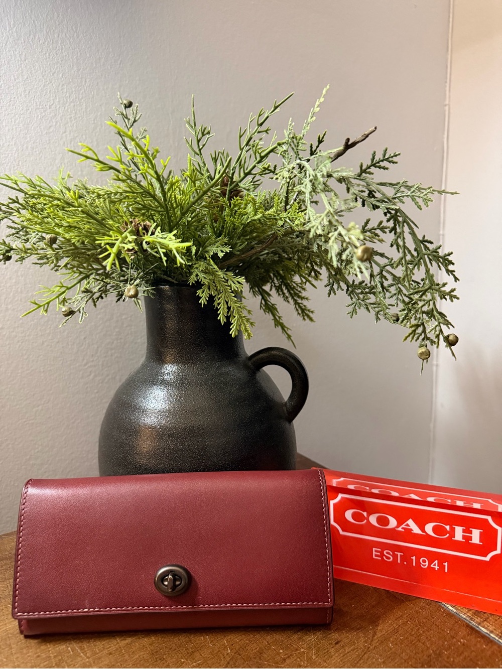 Coach Envelope Turnlock Wallet